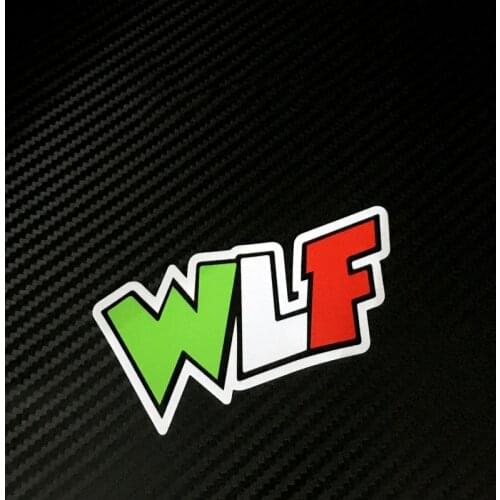 Motor Racing GP Sticker Decals for Italy WLF Locotive Truck Helmet Car Vans Motorcycle Scratches Cover