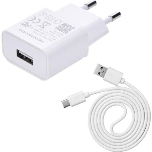 Type C Charge Cable for LG G6 Plus Q6 V20 V30S Q8 G5 G7 G8S V40 Travel Charger for Xiaomi Mi 9 Mix 3 2s Max 2 Poco F1 Data Cable