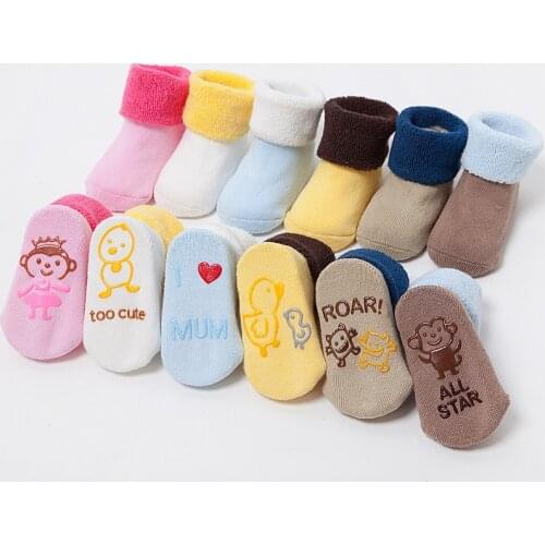 Противоскользящие носки для малышей Tsaujia China At AliExpress