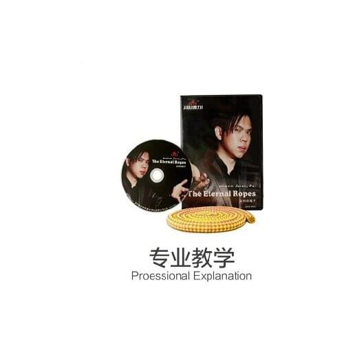 The Eternal Ropes by Jeremy Pei (With DVD) - magic tricks,Illusion,gimmick,props,accessories,comedy,mentalism
