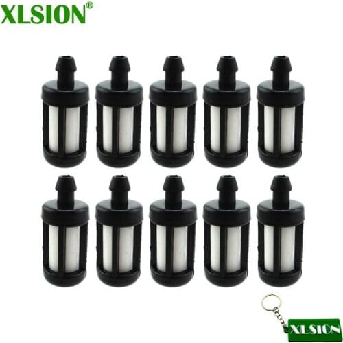 XLSION 10x Fuel Filters For Stihl 0000-350-3500,Stihl 1120-350-3500;Stihl 017 018 020 020T 021 023 025 029 026 034 036 038