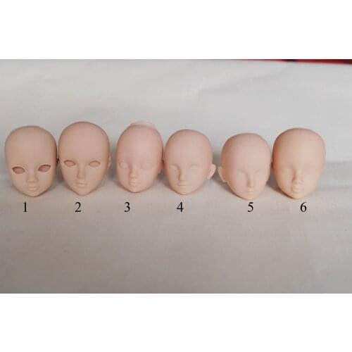 3pcs/lot 11cm Head circumference BJD DOLL HEAD FOR DIY --STYLES OPTION
