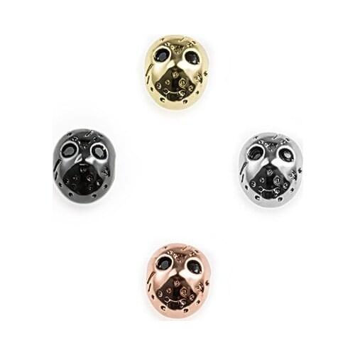 8*10 crystal micro pave cz zircon cubic zirconia beads DIY Copper necklace charm bracelet connectors eg4d