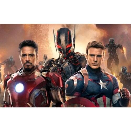 5D Diy High Quality Diamond Painting Cross Stitch Avenger Super Hero Diamond Embroidery Pattern Drill Mosaic Home Decor Gift Art