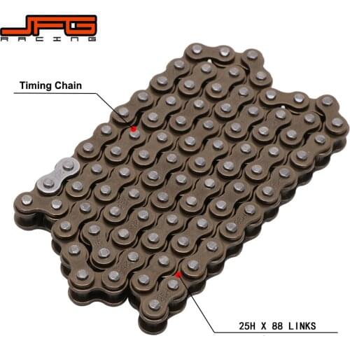Motorcycle 25H X 88 Links Cam Camshaft Timing Chain Master links For HONDA CRF80 04-09 11-13 XR80R 85-88 90 91 93-03 XL80S XR80