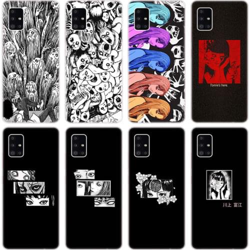 Horror Comic Tomie junji ito Soft Case for Samsung Galaxy A40 A41 A42 A50 S A51 A52 A70 E A71 A72 A80 A82 A90 Quantum 2 Cover