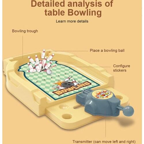 Childrens Educational Mini Ejection Basketball Machine Parent-child Interaction Outdoor Portable Football Bowling Decompression