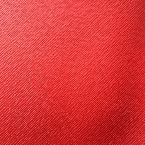Synthetic PU Imitation cross line embossed artificial leather material