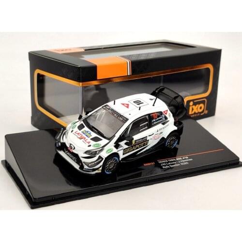 IXO 1:43 For T~OTA YARIS WRC #10 Rally Sweden 2020 RAM757 Diecast Models Edition Toys Car Collection