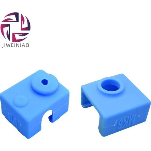 JIWEINIAO 1PC Protective Silicone Sock Cover Case For E3D V6 Heated Block Warm Keeping Cover For Reprap 3D Printer Parts