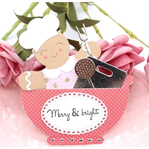 KSCRAFT Layering Bowls Metal Cutting Dies Stencils for DIY Scrapbooking/photo album Decorative Embossing DIY Paper Cards