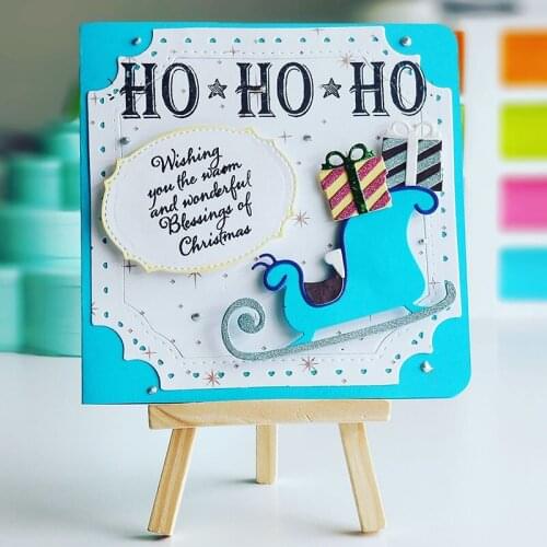 Sled Metal Cutting Dies for Scrapbooking and Cards Making Embossing Craft Dies