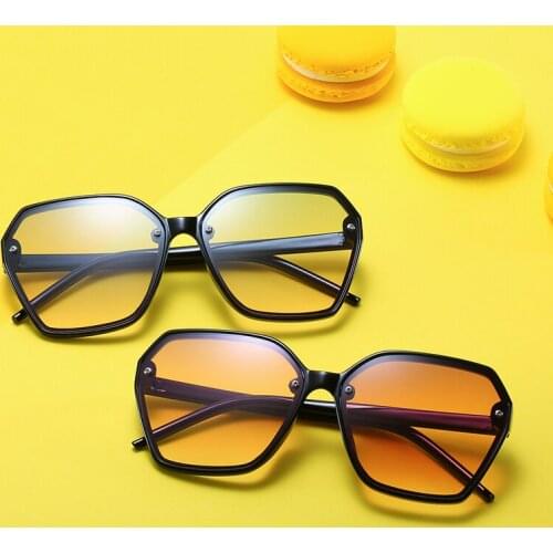 Fashion Square Kids Sunglasses Grils Boys Vintage Decorative Sun Glasses Children Glasses Shade Glasses for Boys Gafas De Sol