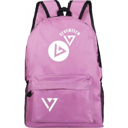 Seventeen Backpack Fashion New Pattern Back to College Knapsack 97 DK Student Boys Girls Rucksack Men Women Teens Travel Mochila