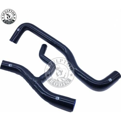 Silicone Radiator Coolant Hose Kit For FORD Mustang GT 4.6L V8 96-04 (2Pcs)Red/Blue/Black