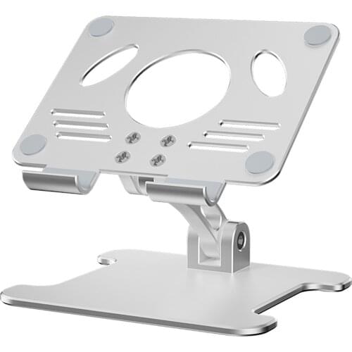 Tablet Stand Desktop Adjustable Stand Foldable Holder Dock Cradle For IPad Pro For Samsung Xiaomi Huawei Aluminum Dual Axis