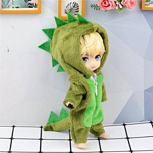 OB11 Doll clothes Dinosaur Animal monster Doll Clothes for ob11molly gsc 1/12 BJD,body9,YMY,DDF obitsu 11 clothes Doll Accessoy