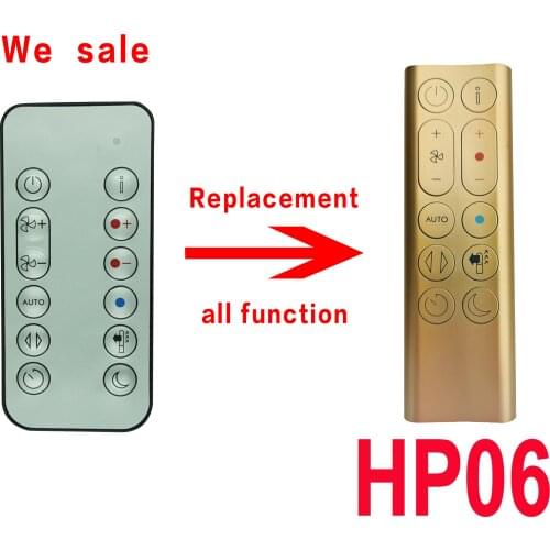 Remote Control For DYSON HP06 969897-01 969897-02 969897-03 969897-04 Pure Hot+cool Cryptomic Purifying Heater Fan