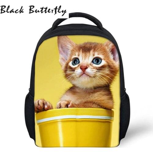 School Bags Children Bag Cute Pet pattern School Backpack For Girls Boys Satchels Kids 3-8 Years Old Student-Bag Mochila Escolar