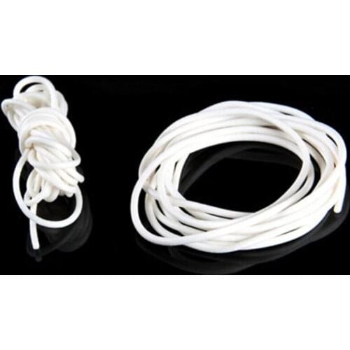 Silicon Rubber Foam Sponge Seal Strip Round Dia. 1.5 2.5 3.5 4.5 5.5mm x 10m 5m Creamy White