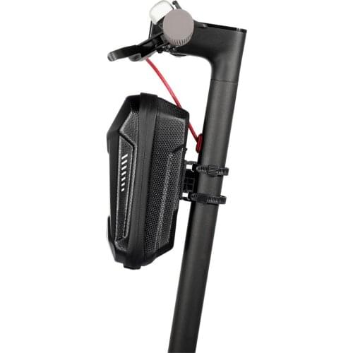 Scooter Handlebar Bag Waterproof Hard Shell EVA PU leather Hard Case 2L 3L Storage Bag for Folding MTB Bike Electric Scooter