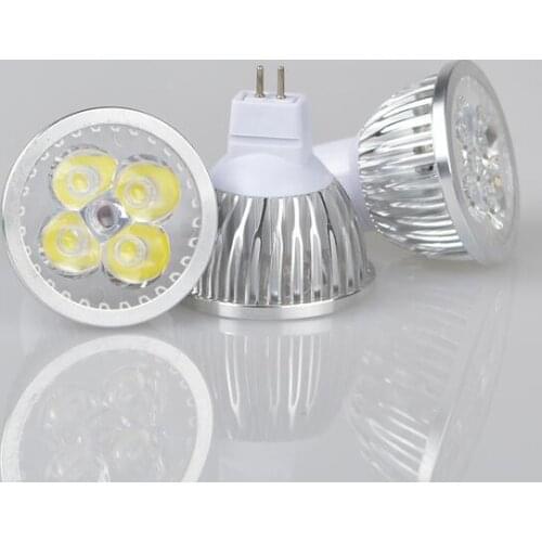 High power chip LED bulb MR16 9W 12W 15W 12V Dimmable Led Spotlights WarmWhite/Pure White/Cool White LED lamp