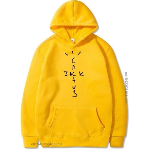 Travis Scotts Hip Hop Hoodies Cactus Swag Print Funny Women Men Hooded Sweatshirt Travis Scotts Casual Pullover Harajuku