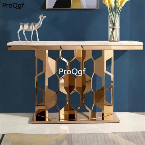 Prodgf 1 Set 100*40*95cm Luxury Marble Corner Table