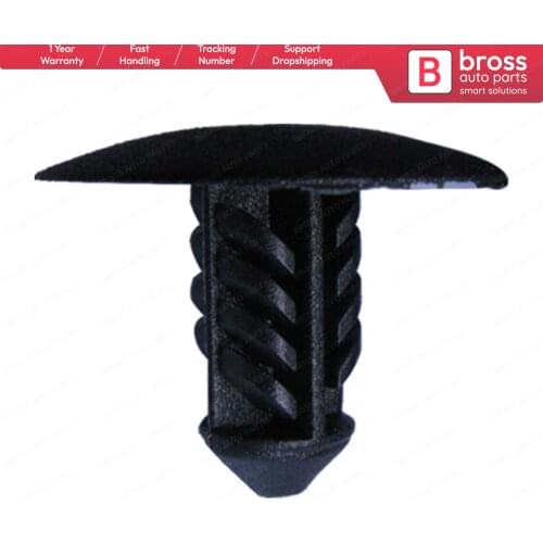 BCF228 10 Pieces Seal Retainer, Black for Renault Megane Kangoo Clio: 703077117 Made in Turkey