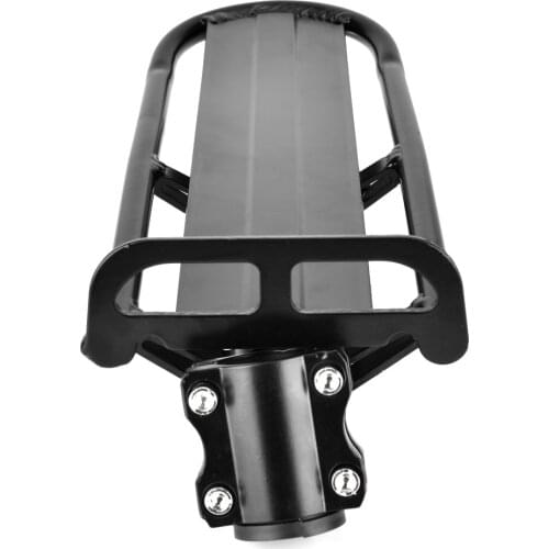 Bicycle Cargo Aluminum Touring Carrier Bicycle Rear Carrier Cycle Mud Sun Canopy with Role Function Adjustable Retrofit 10kg