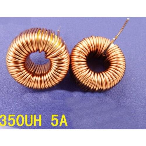 350UH horizontal 5A 0.8 wire ring inductor 8026B magnetic ring inductor coil