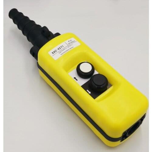 1 Speed Control Hoist Crane 2 Pushbuttons Pendant Control Station