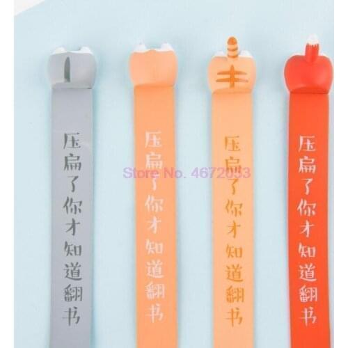 200pcs/lot Cute Animal Ass Bookmarks Creative Cat Dog Book Marks For Kids Girls Gift Office School Supplies Novelty Stationery