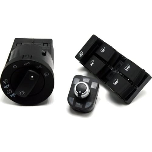 3Pcs New Power Window Headlight Mirror Switch Button For AU DI A4 S4 B6 B7 RS4 SEAT Exeo 8E0 959 851 8E0 941 531B 4F0 959 565