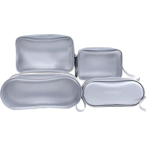 4PCS Large Capacity Travel Toiletry Bag Set Waterproof PVC Portable Cosmetic Bag Makeup Pouch Travel Essential