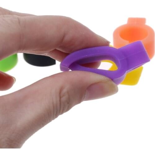 5pcs Silicone Cigarette Holder Ring for Smoker Hands Free For Console PC Gamers