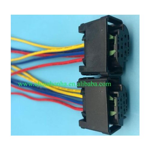 50/100 pcs 6 Pin Tyco Accelerator Pedal Plug Throttle Valve Sensor Connector 1-967616-1 7M0973119 with 15cm 20 AWG wire