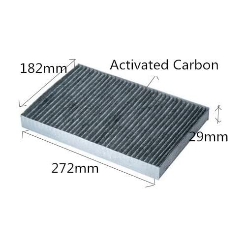 AC2508 Wholesale Factory Outlet 27274-3Y700 Best Activated Carbon Car Cabin Air Filter AC2508C for NISSAN Maxima 29*272*182mm