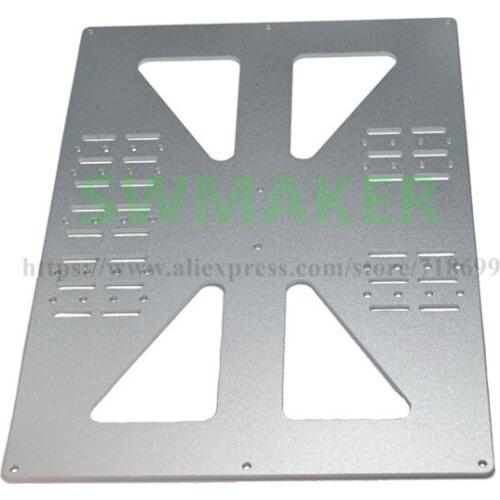 Prusa i3 Update version Large Size XL Aluminum Extended 300x200mm Y Carriage Plate for RepRap 3D Printer