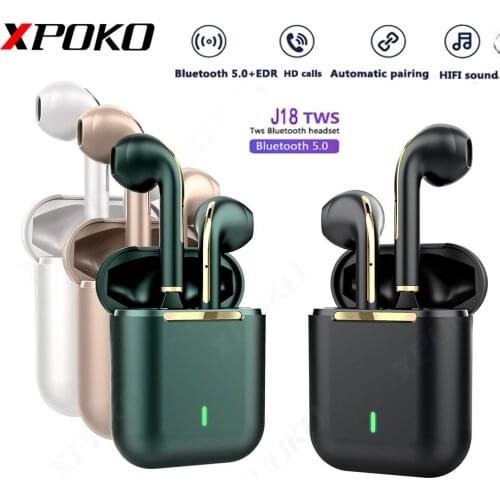 TWS Bluetooth Earphones Wireless Headphones HIFI Heavy Bass No Delay Double Link Sports Waterproof Headset For All Smart Phones