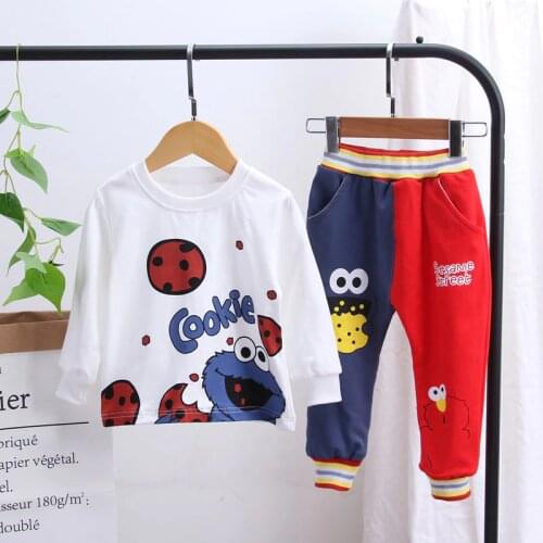 New Boys Clothing Sets Spring Autumn Baby Kids Sets cartoon Boy Tracksuits Kids Suits Long Sleeve T Shirt+Pants set 0-4 YEARS