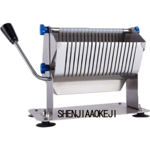 New HSS-8 Manual sausage slicer Kitchen tool stainless steel sausage slicer multifunction slicer sausage cutter 1pc