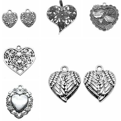 Wecharms bulk charms for jewelry making kit pendant diy jewelry accessories Love Hope Faith Charms