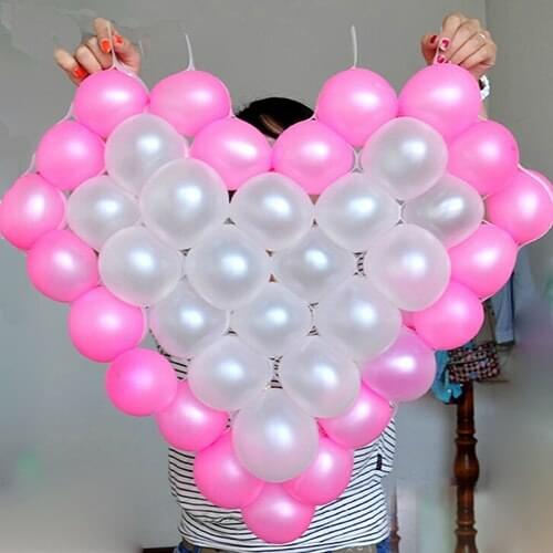 Heart Shape Mesh Model 38 Grids Net Frame Balloon Holder Wedding Car Decor