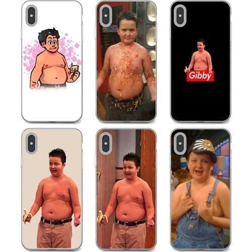 For Samsung Galaxy S7 S8 S9 S10E S20 FE Note 10 20 Edge Lite Plus Ultra Gibby-From-ICarly Silicone Cover