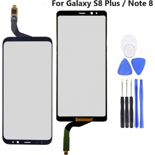 Replacement Touch Screen Digitizer Glass Panel for Samsung Galaxy S8 Plus/Note 8
