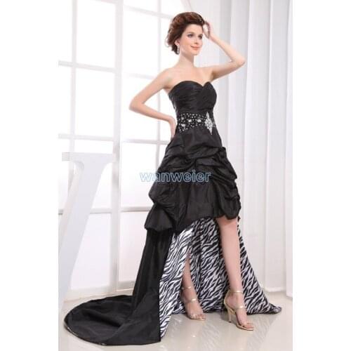 Vestidos de novia free shipping party women kardashian black vestidos formales After short before long prom bridesmaid dress