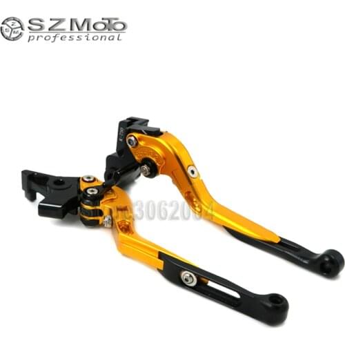Brake Clutch Lever For KAWASAKI ZX10R ZX-10R NINJA 2016-2017 Green Motorcycle Accessories Adjustable Folding Extendable