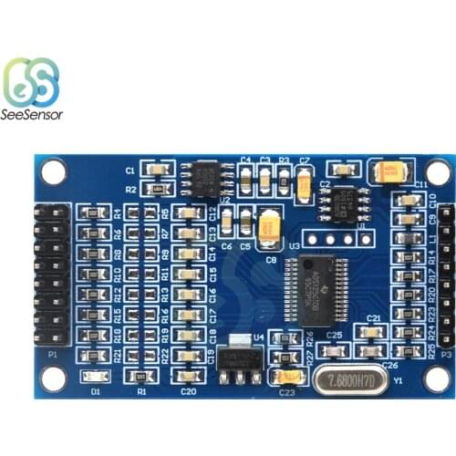 ADS1256 24 bit 8 channel ADC AD Module High Precision ADC Collecting Data Acquisition Card