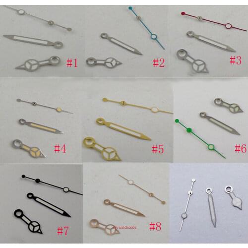 For NH35 NH36 7s26, 7s36, 7s25, 7s35 Automatic Movement Watch Hands Set Pointer Luminous Wristwatch Accessories